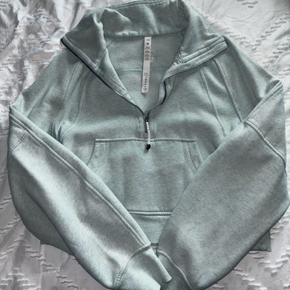 Lululemon Scuba Oversized Funnel-Neck Half Zip